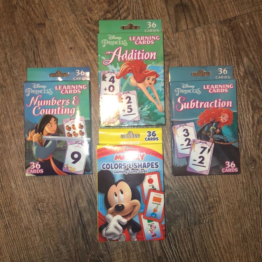 🍎 4 Counting, Addition, Color & Subtraction Lot